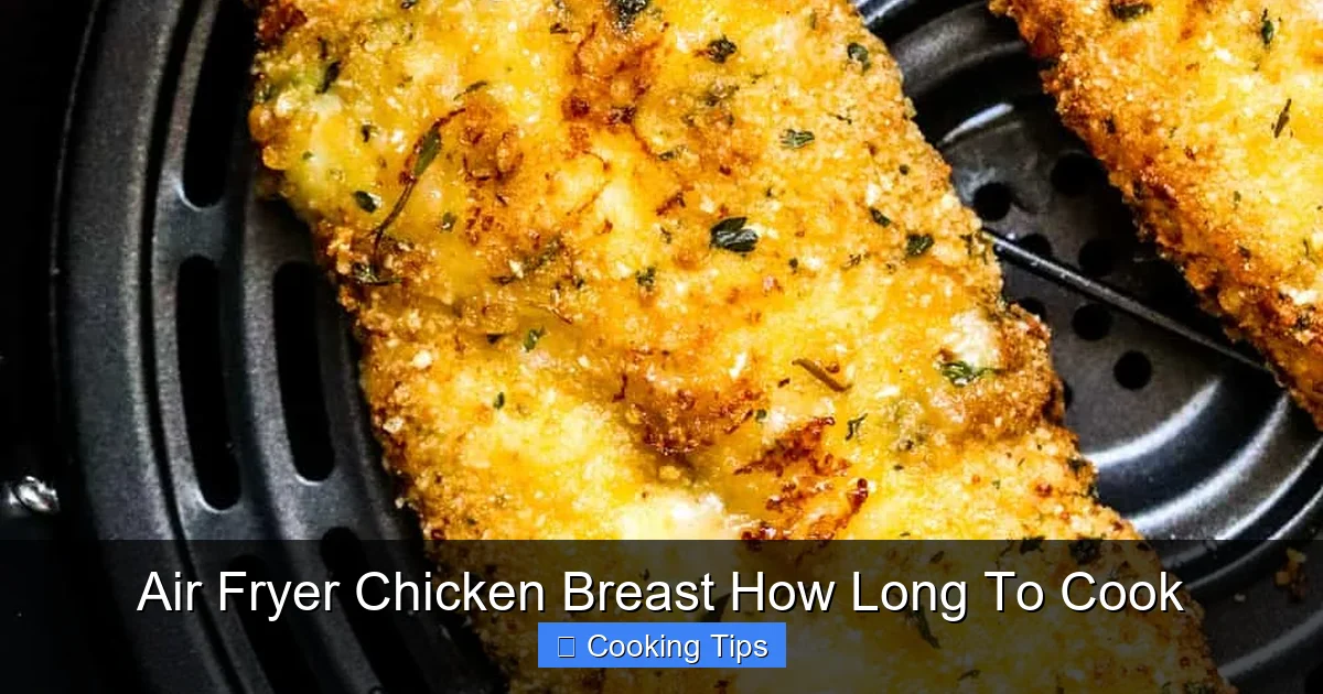 Air Fryer Chicken Breast How Long To Cook