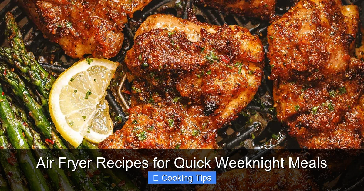 Air Fryer Recipes for Quick Weeknight Meals