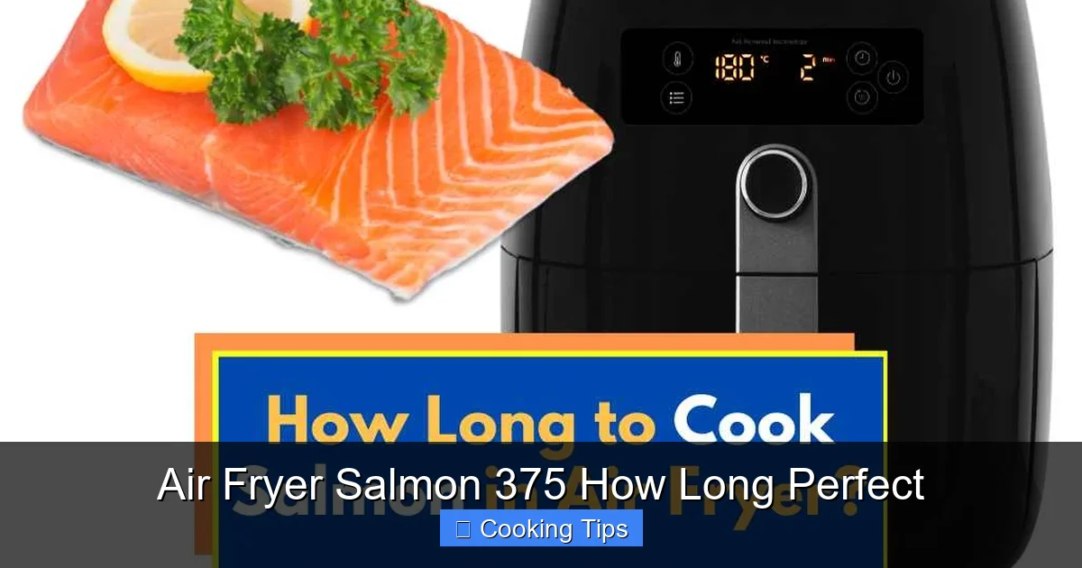 Air Fryer Salmon 375 How Long Perfect