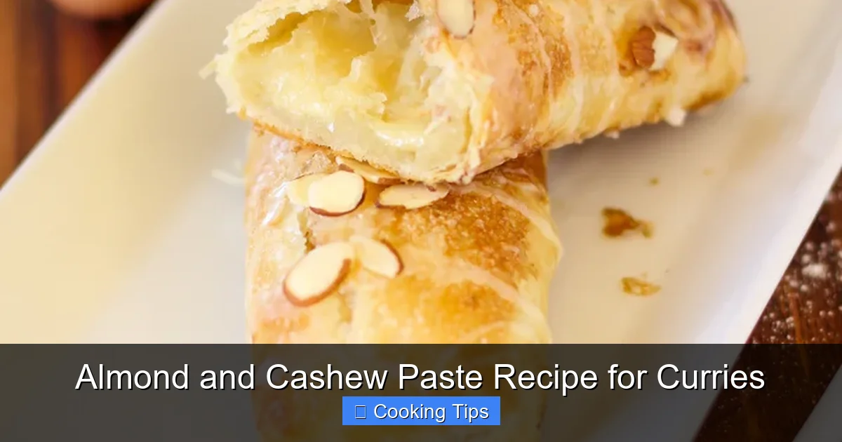 Almond and Cashew Paste Recipe for Curries
