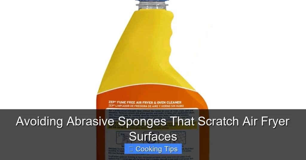 Avoiding Abrasive Sponges That Scratch Air Fryer Surfaces Avoiding Abrasive Sponges That Scratch Air Fryer Surfaces