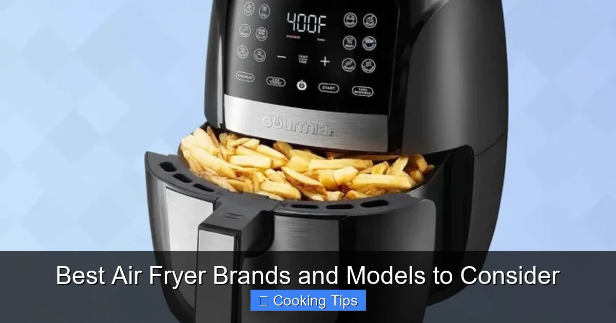 Best Air Fryer Brands and Models to Consider