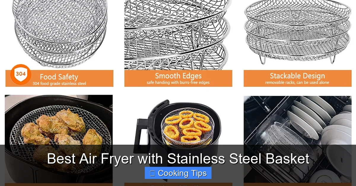 Best Air Fryer with Stainless Steel Basket