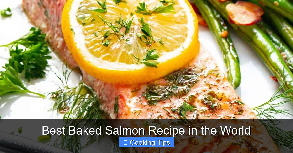 Best Baked Salmon Recipe in the World
