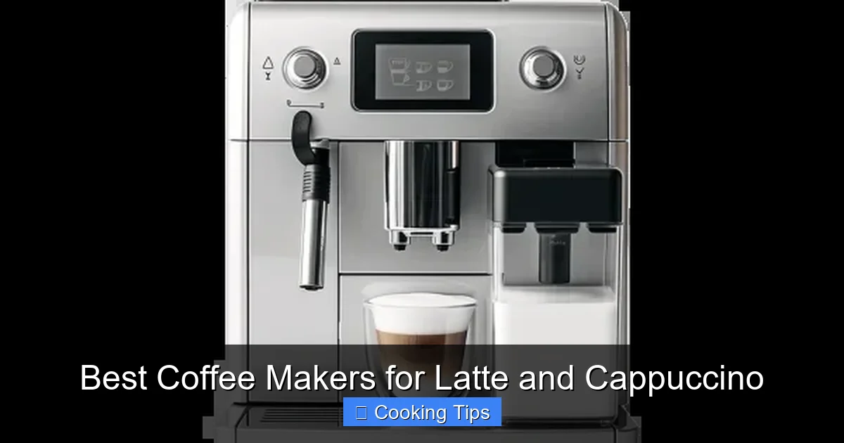 Best Coffee Makers for Latte and Cappuccino