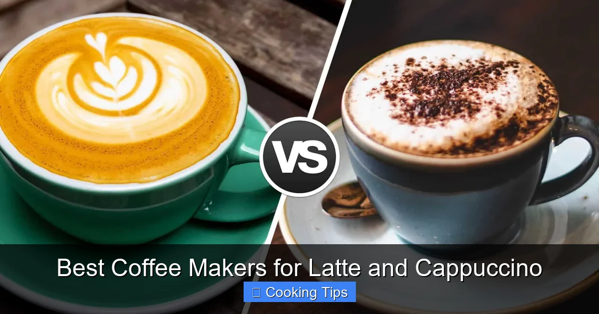 Best Coffee Makers for Latte and Cappuccino