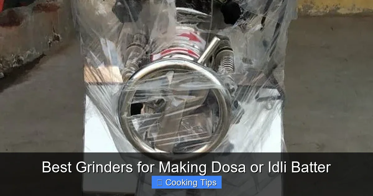 Best Grinders for Making Dosa or Idli Batter