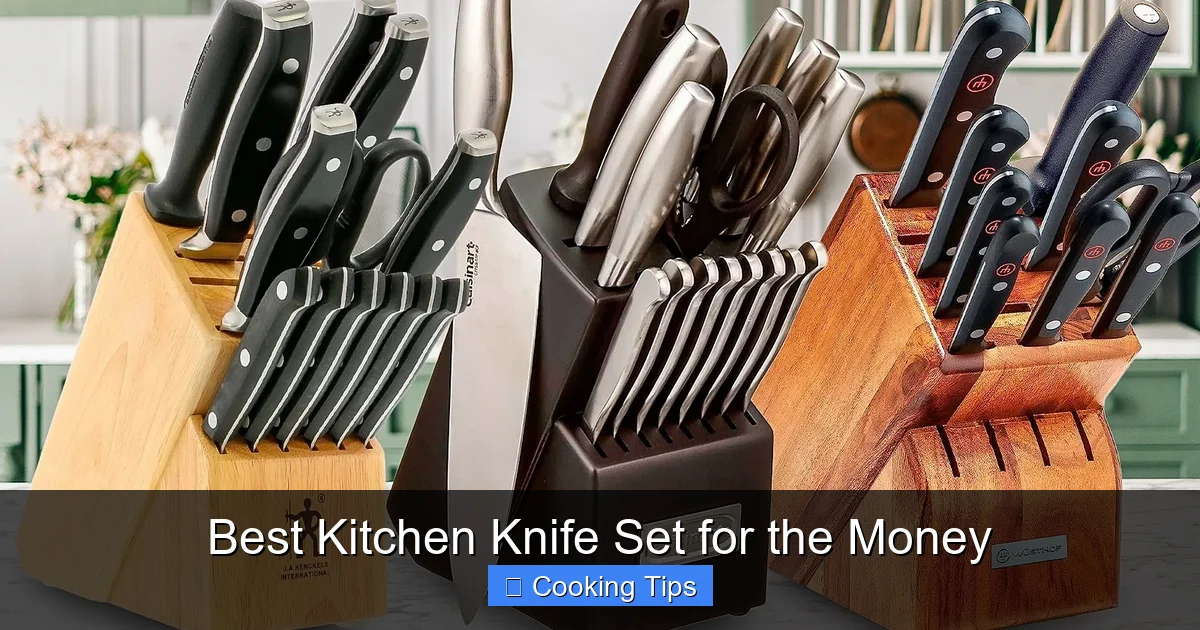 Best Kitchen Knife Set for the Money