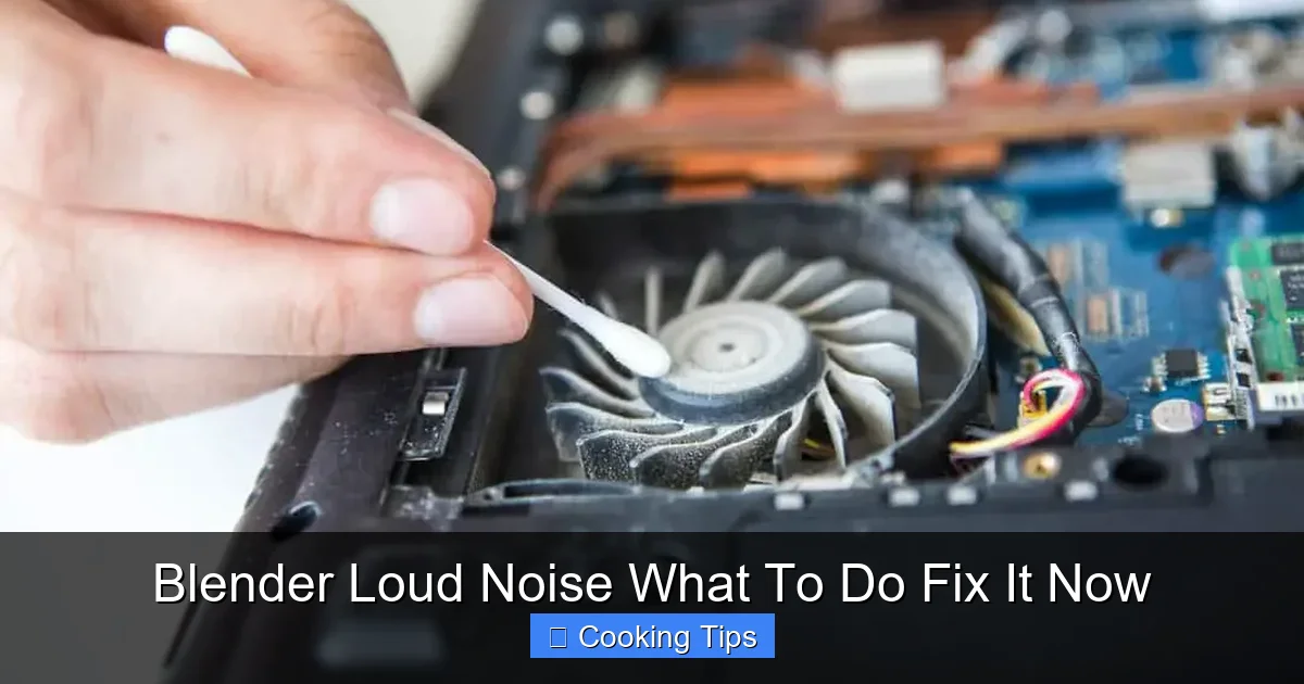 Blender Loud Noise What To Do Fix It Now