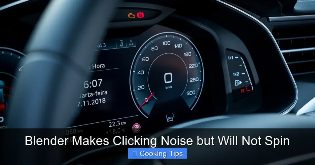 Blender Makes Clicking Noise but Will Not Spin
