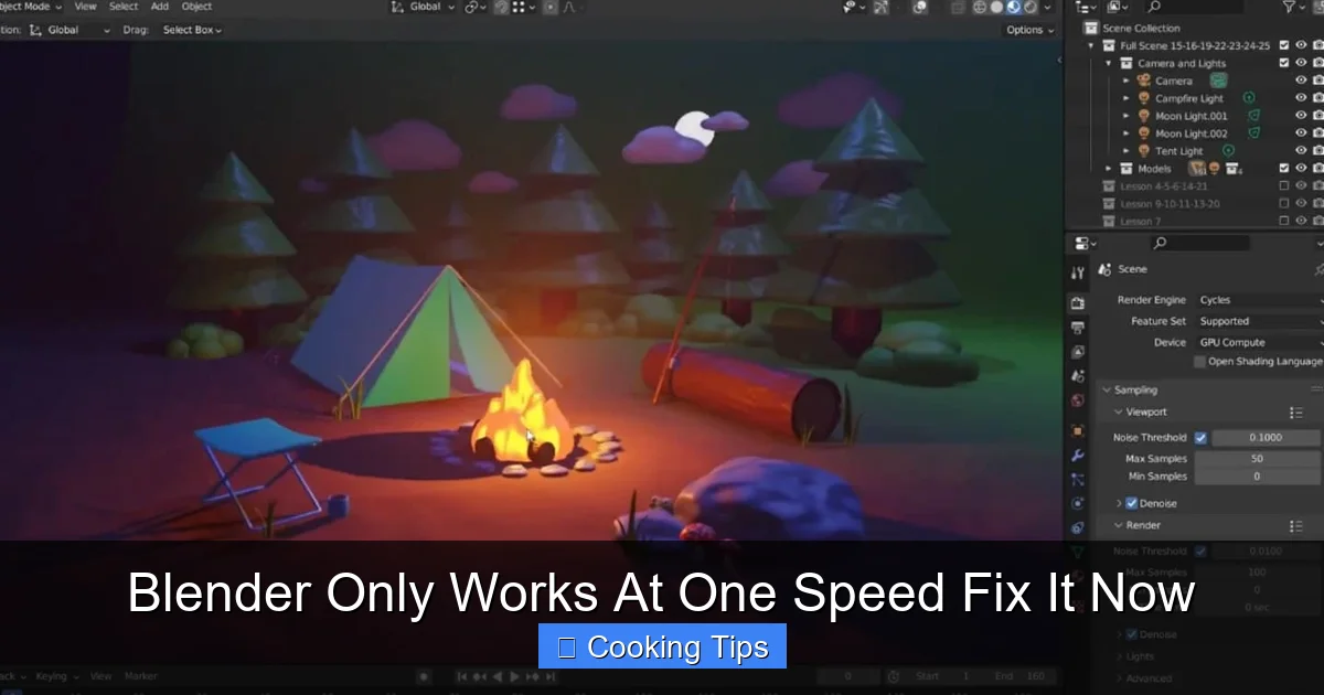 Blender Only Works At One Speed Fix It Now