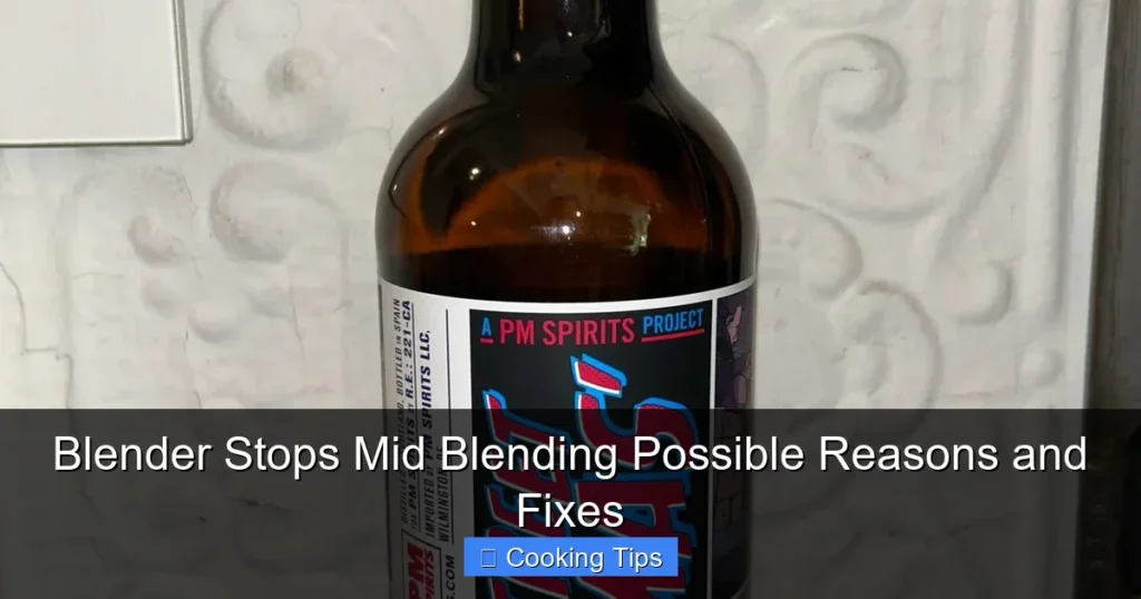 Blender Stops Mid Blending Possible Reasons and Fixes