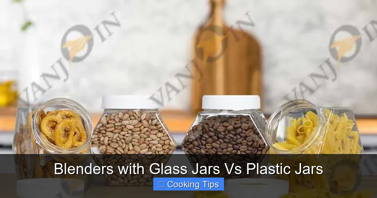 Blenders with Glass Jars Vs Plastic Jars