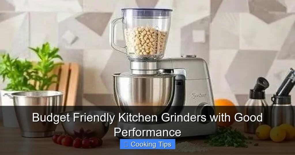 Budget Friendly Kitchen Grinders with Good Performance