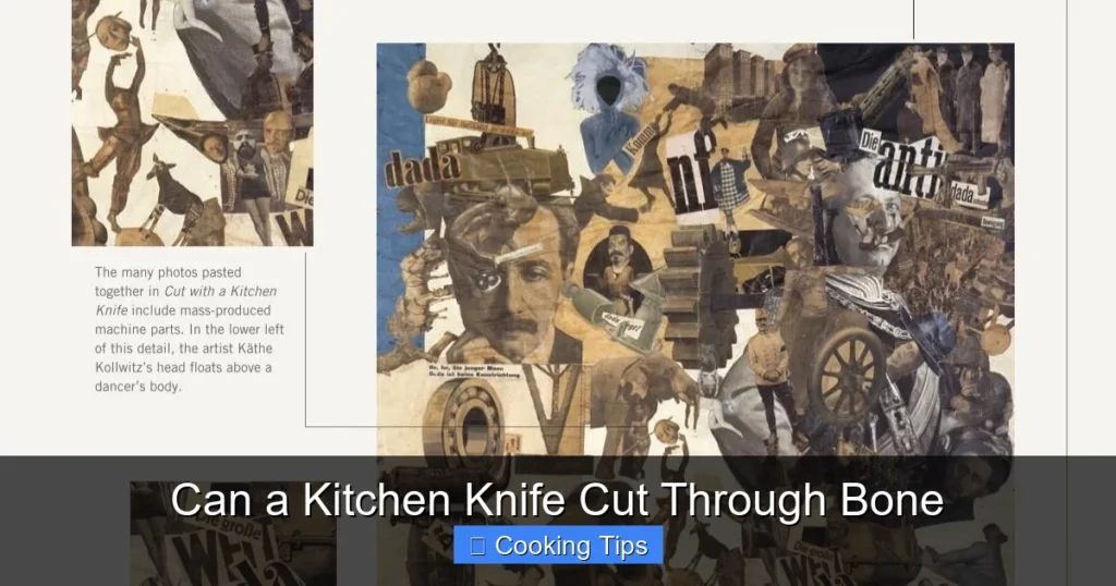 Can a Kitchen Knife Cut Through Bone