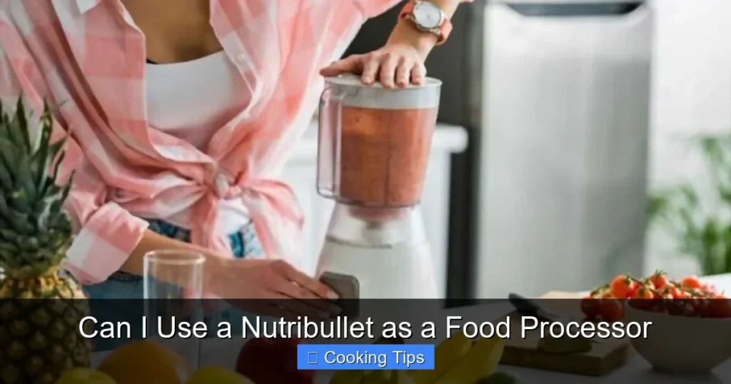 Can I Use a Nutribullet as a Food Processor Can I Use a Nutribullet as a Food Processor