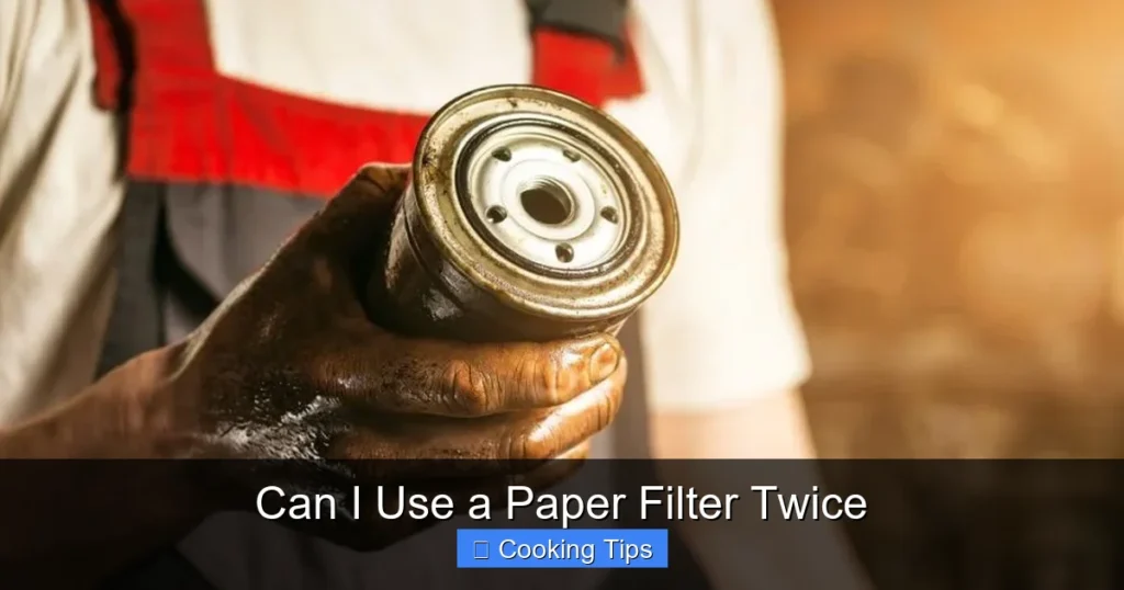 Can I Use a Paper Filter Twice Can I Use a Paper Filter Twice