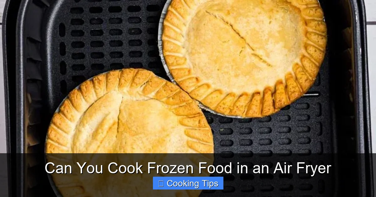 Can You Cook Frozen Food in an Air Fryer