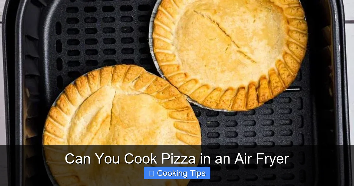 Can You Cook Pizza in an Air Fryer