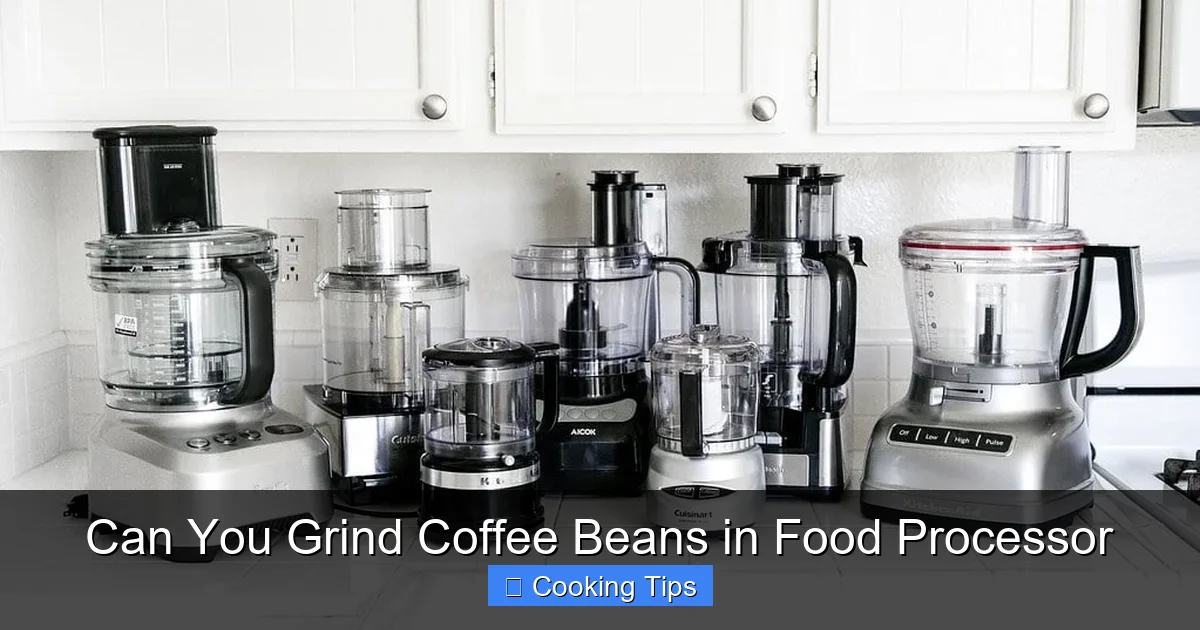 Can You Grind Coffee Beans in Food Processor