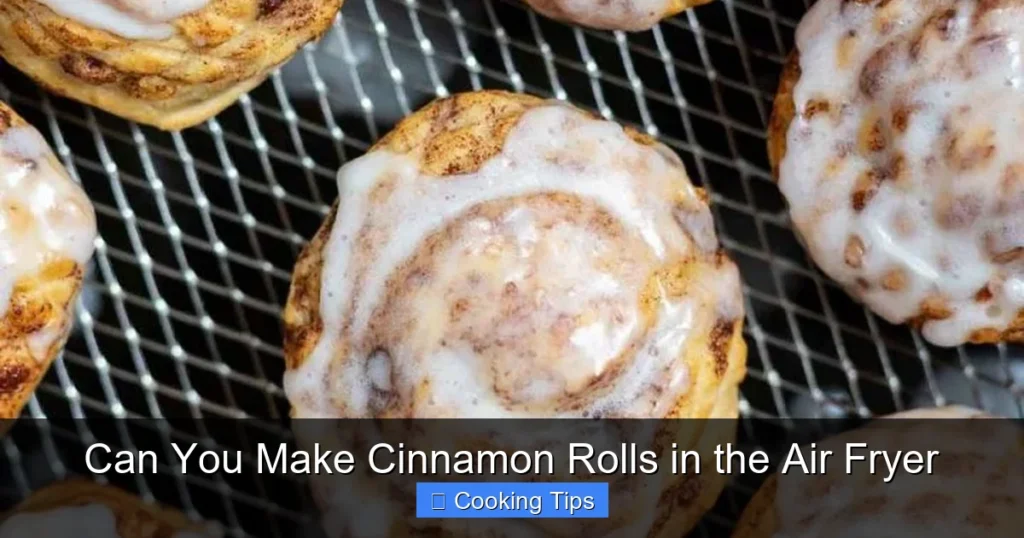 Can You Make Cinnamon Rolls in the Air Fryer Can You Make Cinnamon Rolls in the Air Fryer