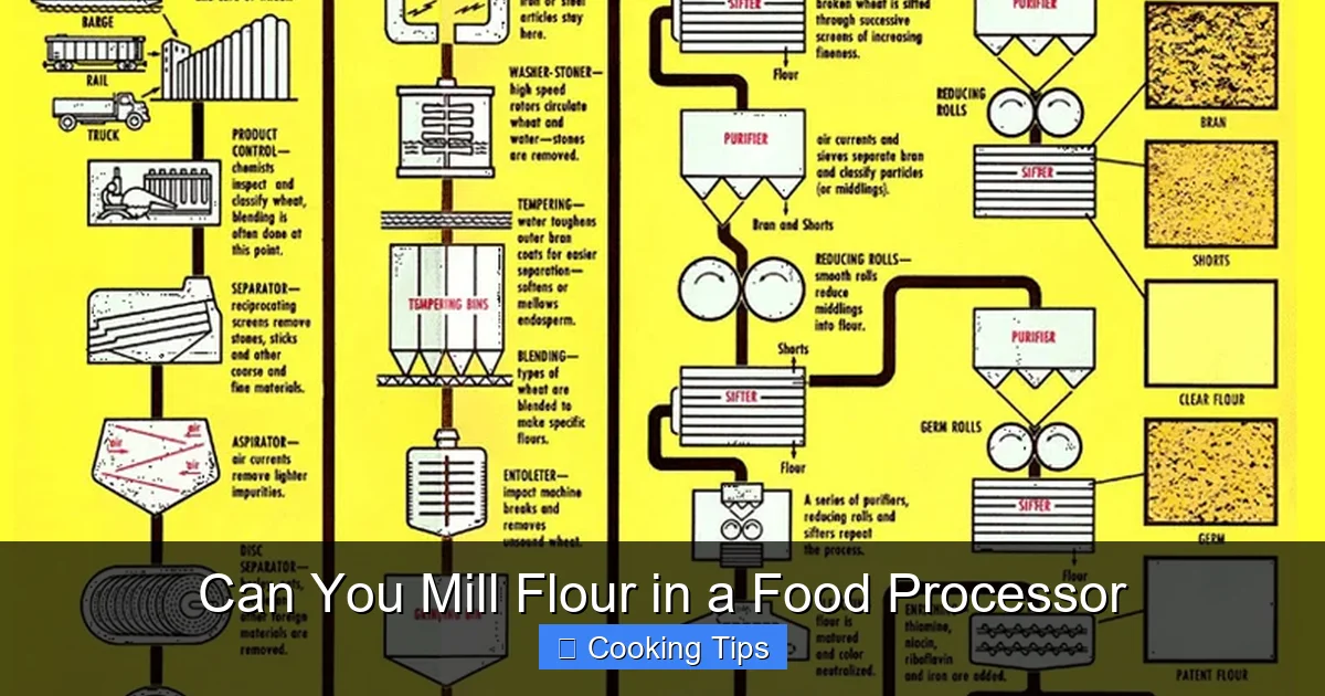 Can You Mill Flour in a Food Processor
