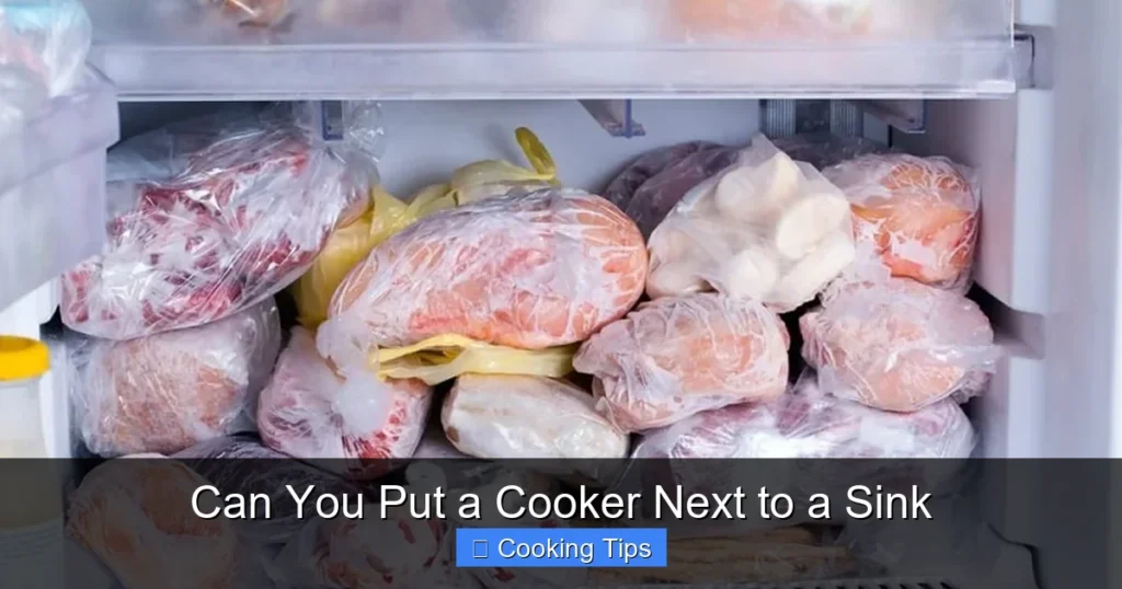 Can You Put a Cooker Next to a Sink Can You Put a Cooker Next to a Sink
