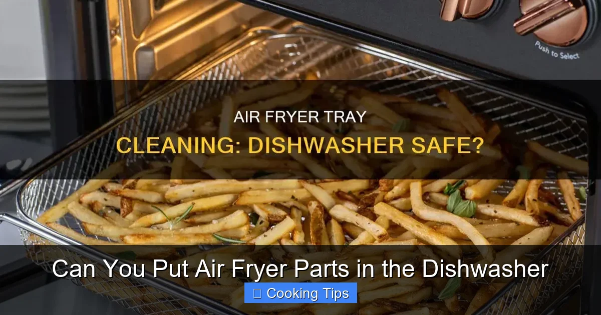 Can You Put Air Fryer Parts in the Dishwasher