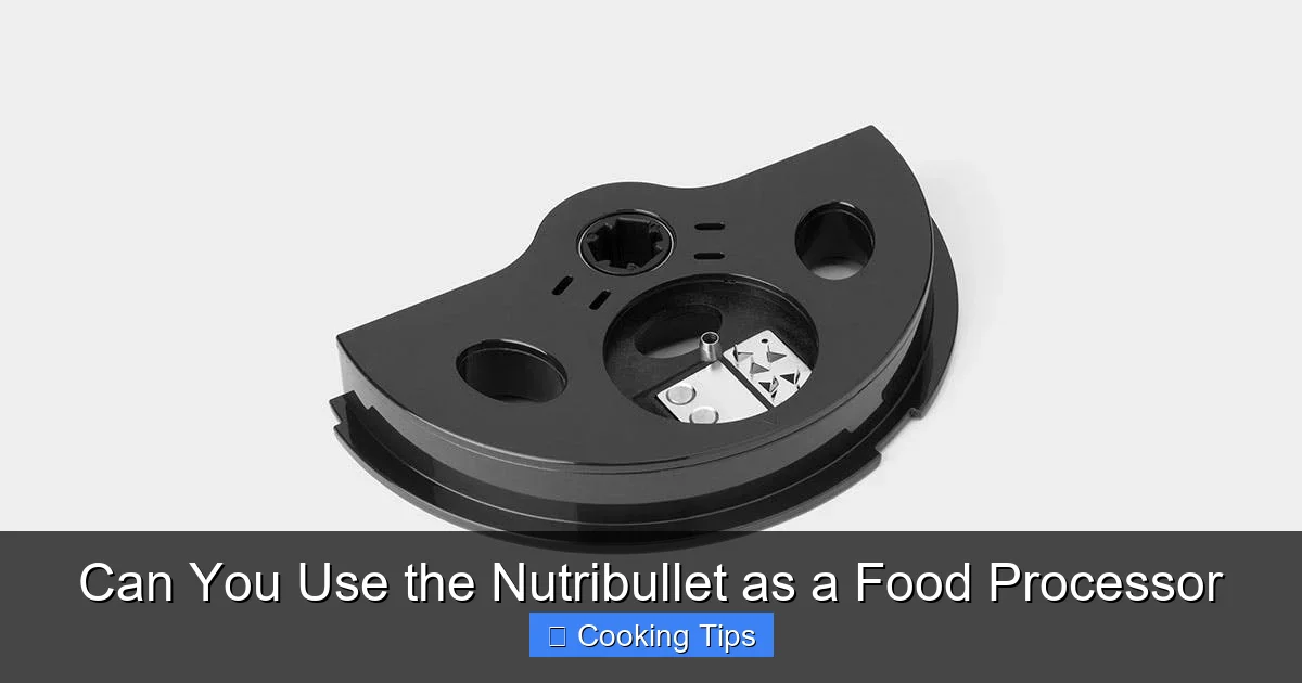 Can You Use the Nutribullet as a Food Processor