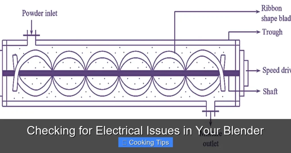 Checking for Electrical Issues in Your Blender