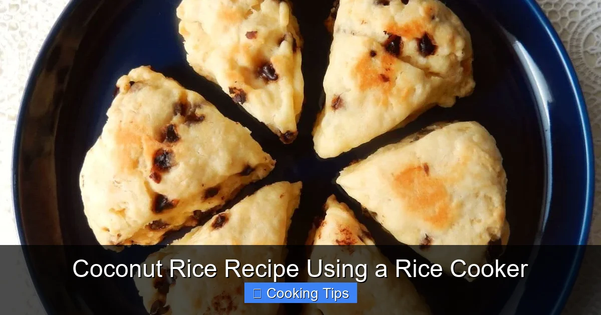 Coconut Rice Recipe Using a Rice Cooker