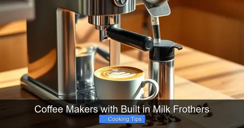 Coffee Makers with Built in Milk Frothers Coffee Makers with Built in Milk Frothers