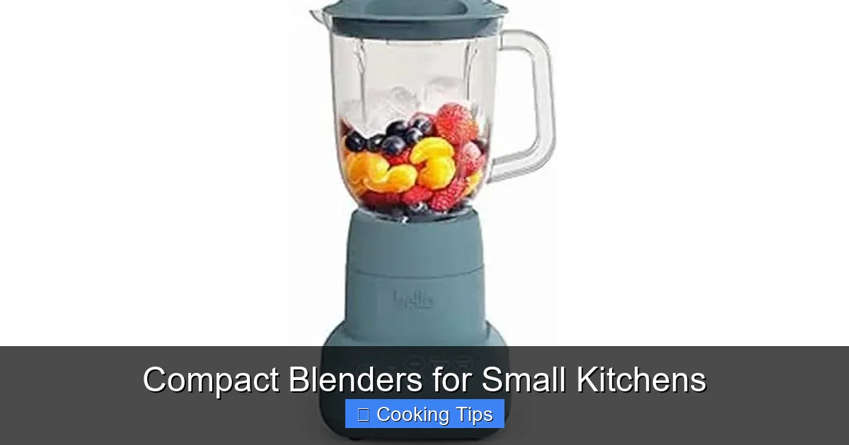 Compact Blenders for Small Kitchens