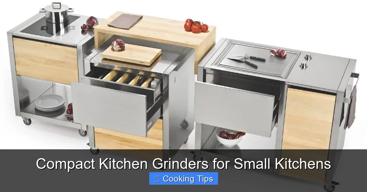 Compact Kitchen Grinders for Small Kitchens