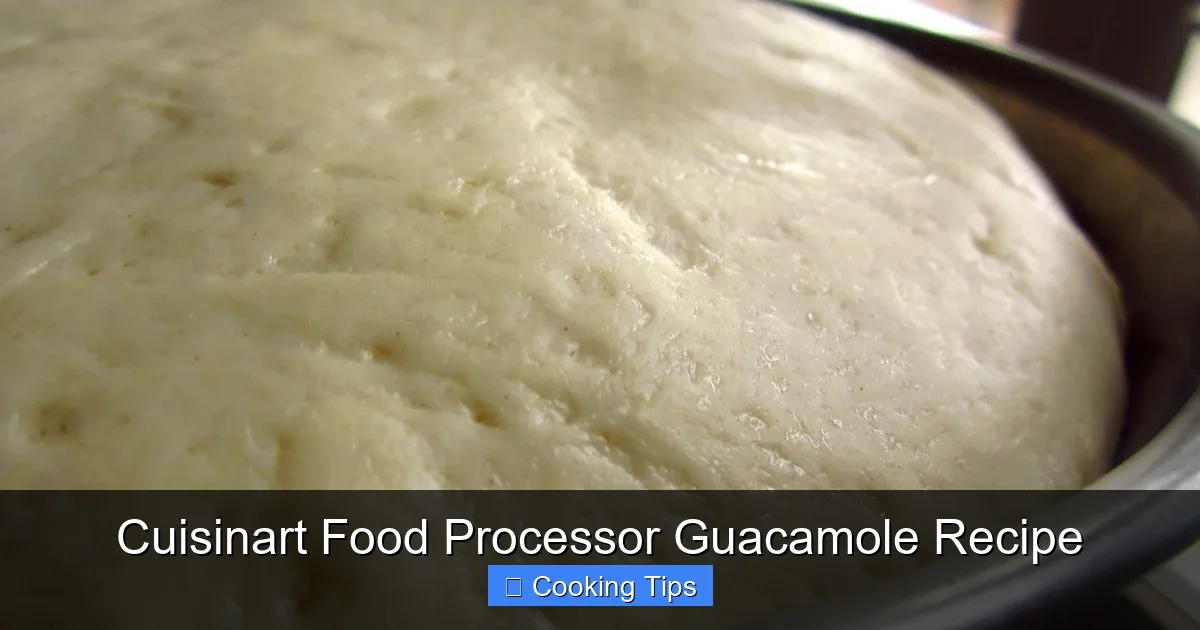 Cuisinart Food Processor Guacamole Recipe