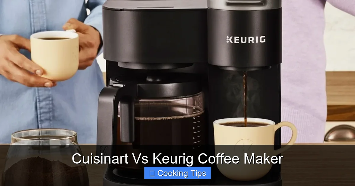 Cuisinart Vs Keurig Coffee Maker