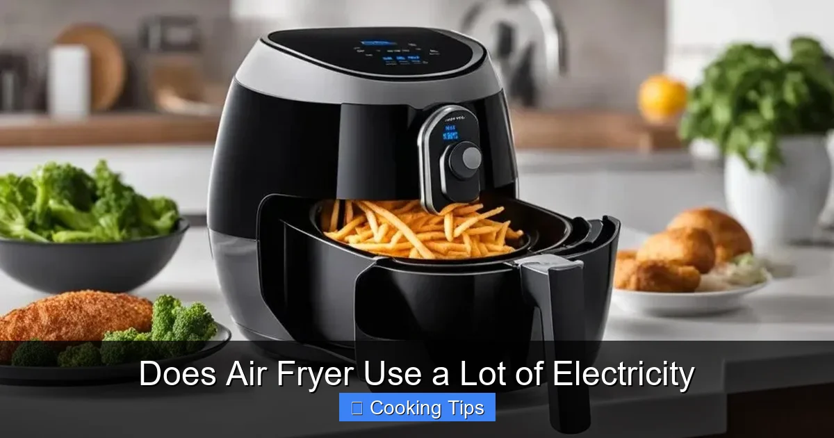 Does Air Fryer Use a Lot of Electricity