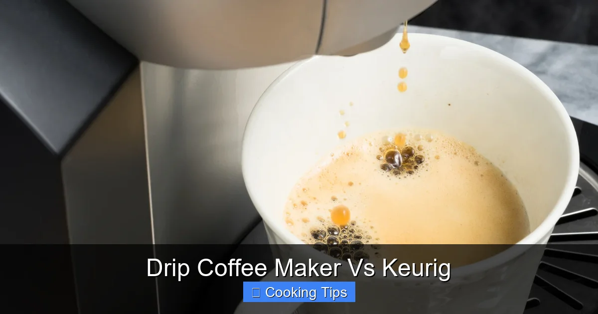 Drip Coffee Maker Vs Keurig