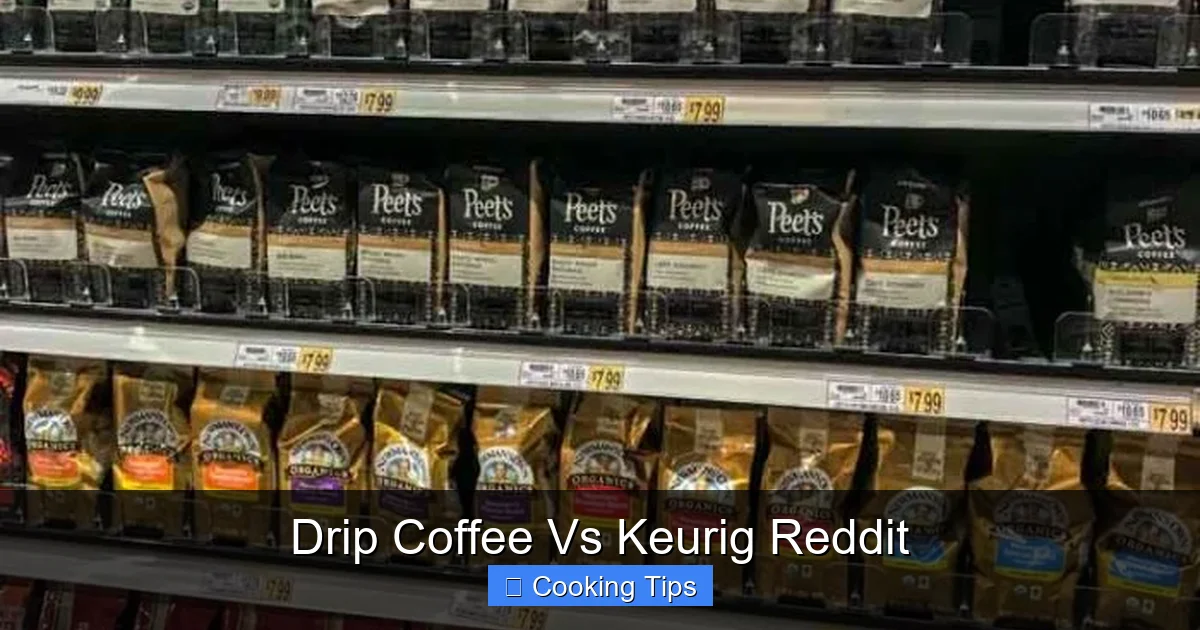 Drip Coffee Vs Keurig Reddit