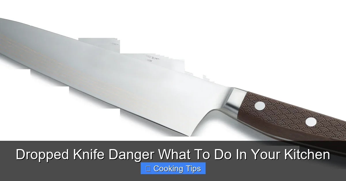 Dropped Knife Danger What To Do In Your Kitchen
