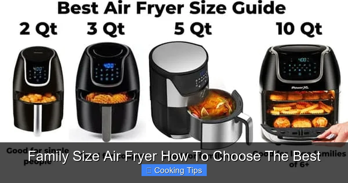 Family Size Air Fryer How To Choose The Best