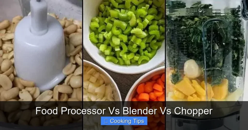 Food Processor Vs Blender Vs Chopper Food Processor Vs Blender Vs Chopper