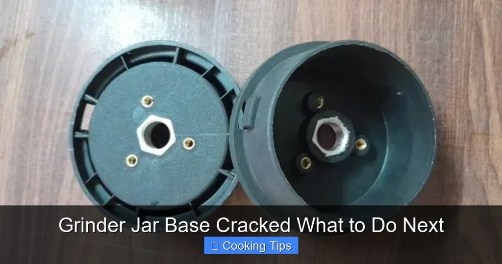 Grinder Jar Base Cracked What to Do Next