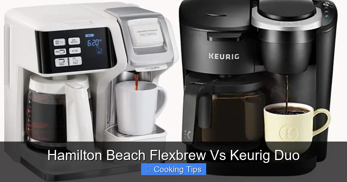 Hamilton Beach Flexbrew Vs Keurig Duo