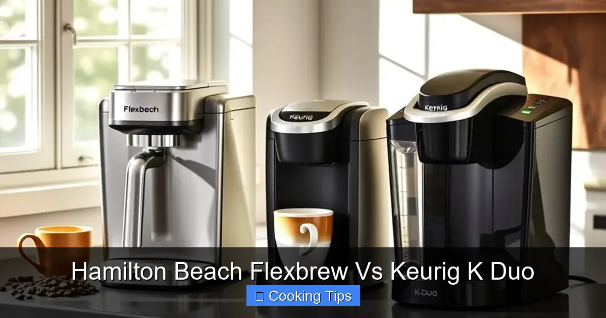 Hamilton Beach Flexbrew Vs Keurig K Duo