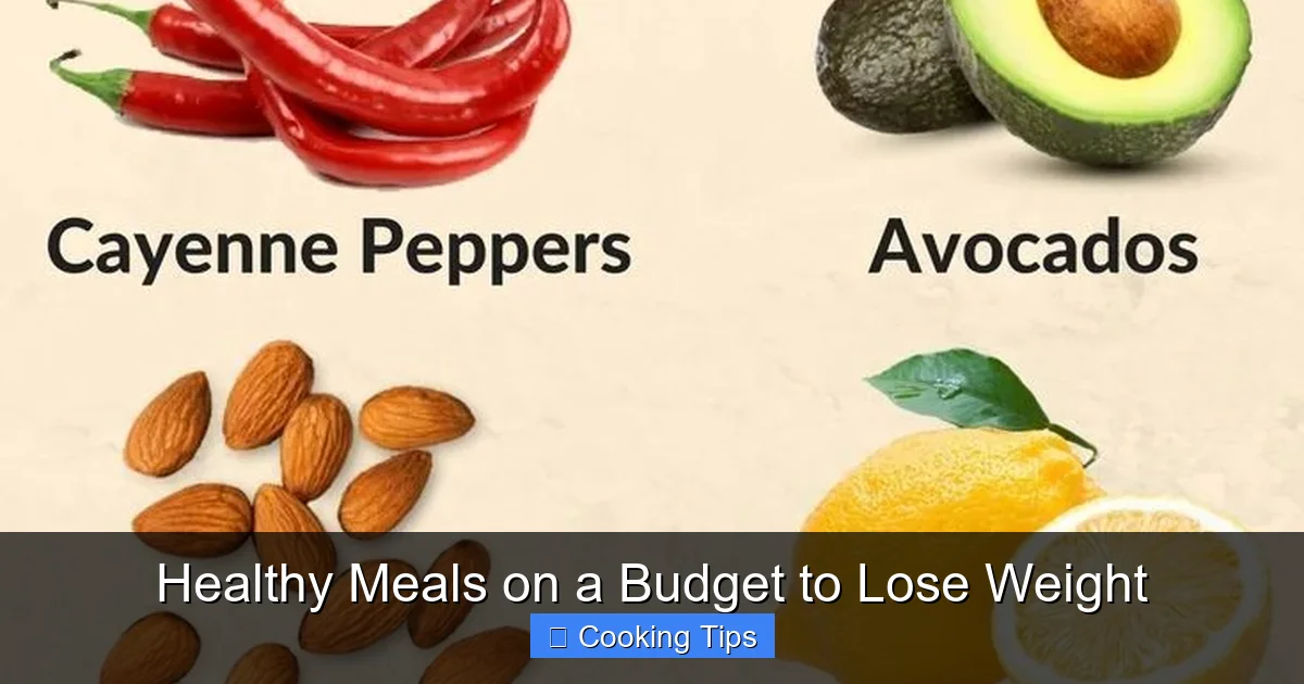 Healthy Meals on a Budget to Lose Weight