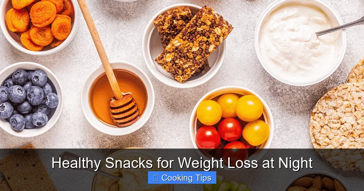 Healthy Snacks for Weight Loss at Night
