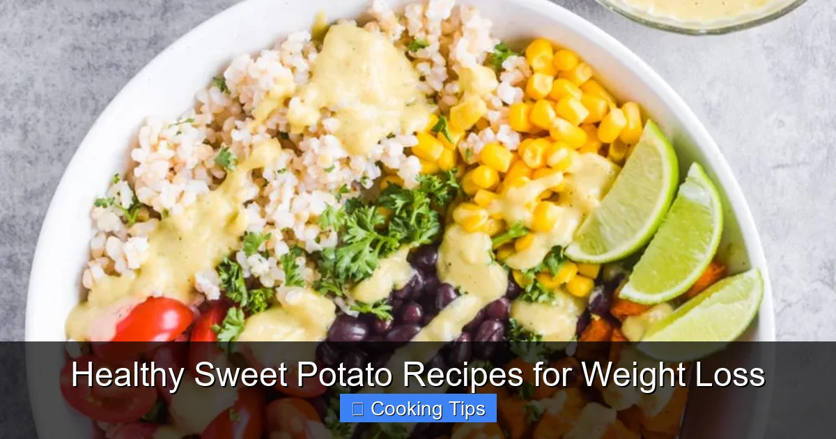 Healthy Sweet Potato Recipes for Weight Loss