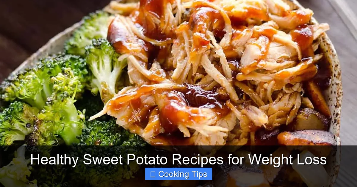 Healthy Sweet Potato Recipes for Weight Loss
