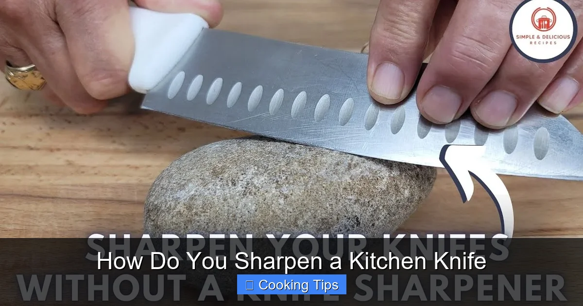 How Do You Sharpen a Kitchen Knife